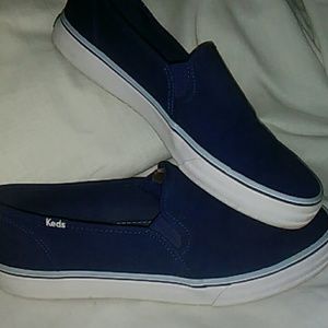 Navy blue KEDS slip-on